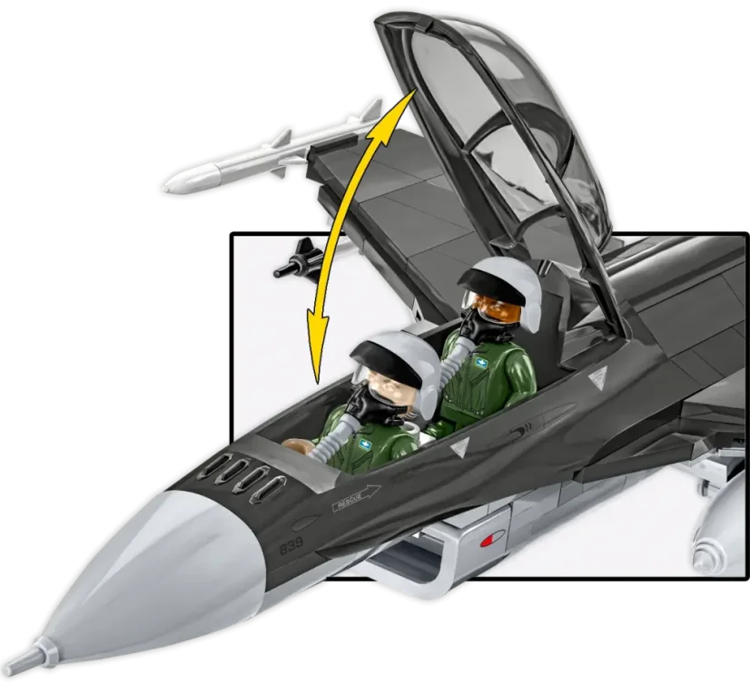 F-16 D - Fighting Falcon - Plastová stavebnice COBI