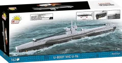 Nemecká ponorka U-Boot VIIC U-96 WWII - Plastová stavebnica COBI