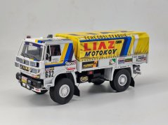 LIAZ 100.55 D č. 631 + 632 - Dakar 1986