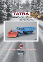 Tatra 111 valník se sněhovou radlicí