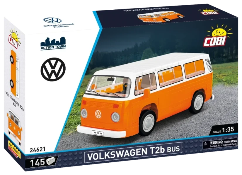 Volkswagen T2a - bus - Plastová stavebnice COBI