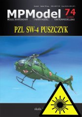 Helicopter PZL SW-4 Puszczyk - Laser accessories - skeleton, details