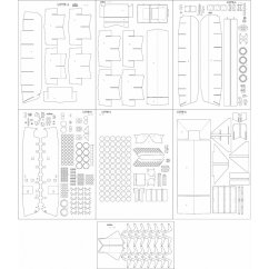 Transporter LVTE-1 - Laserové doplňky - kostra, detaily