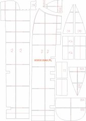 USS Baltimore - Laser accessories - skeleton, railings, details