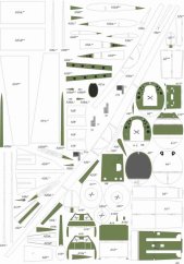 A6M2 ZERO mod.21 Pearl Harbor 1941 - Laserové doplnky - kostra