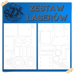 Polish armored car Kresowiec - Laser accessories - skeleton