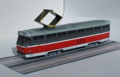 Tramvaj ČKD Tatra T3 - Brno