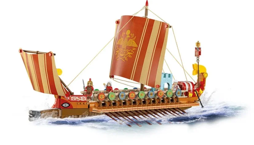 Římská válečná loď - Plastová stavebnice COBI