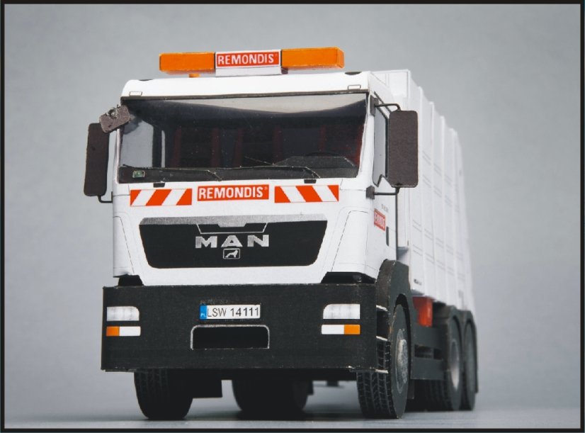 MAN TGS 28.320 - Popelářský vůz