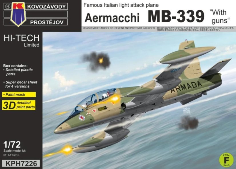 Aermacchi MB-339 "With guns" 1/72