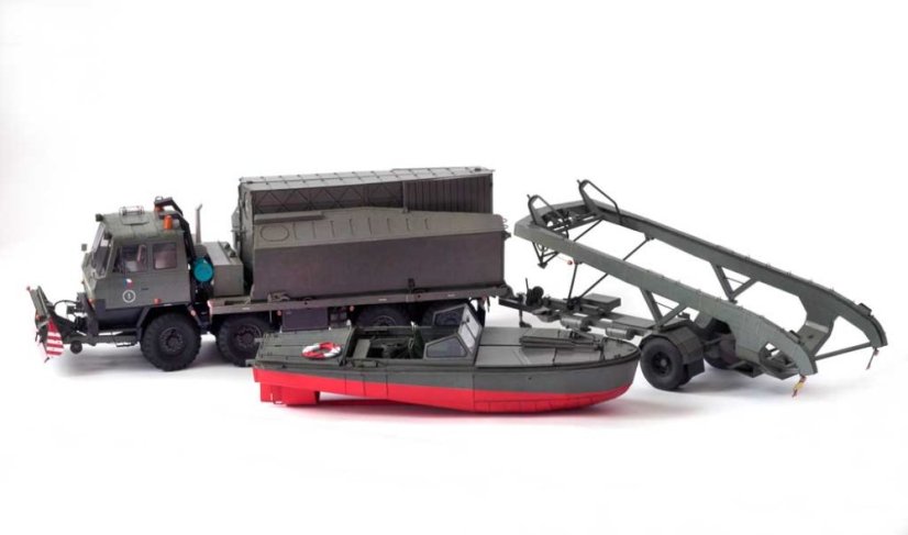 Motorový člun MO-634 + podvozek SP-5