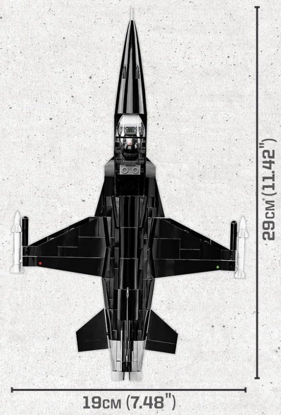 TOP GUN MiG-28 - Plastová stavebnice COBI