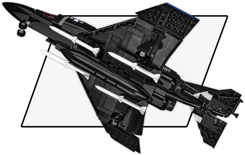 F-4S Phantom II - Black Bunny - Plastová stavebnice COBI