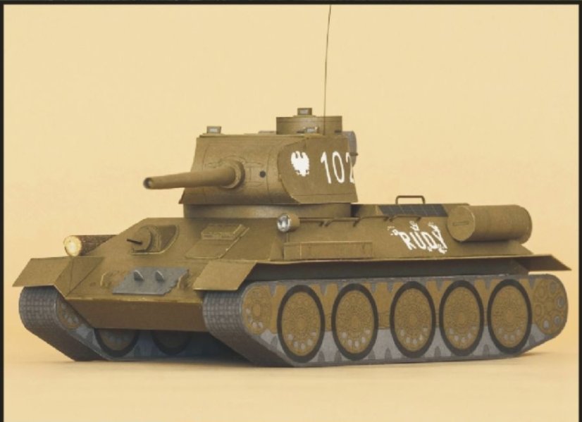 Sovětský střední tank T-34/85 RUDY