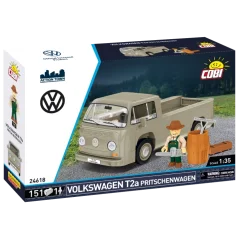 Volkswagen T2a - valník - Plastová stavebnice COBI
