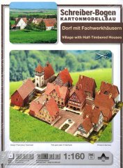 Village with Half Timbered Houses