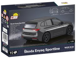 Škoda Enyaq Sportline - Plastová stavebnica COBI