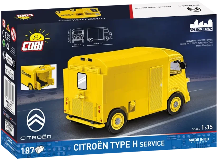 Citroën Type H Servisní vozidlo - Plastová stavebnice COBI