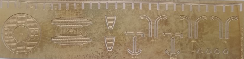 Říční pancéřová loď Marietta 1865 - Leptané doplňky