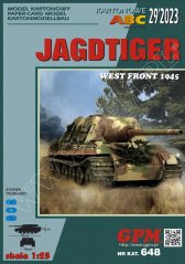 Jagdtiger West front 1945