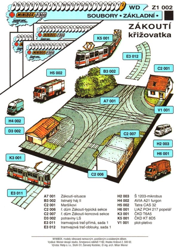 Zákoutí - křižovatka - souprava