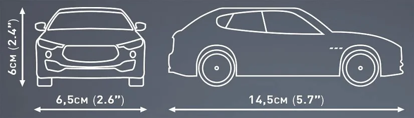 Maserati Levante S - Plastová stavebnice COBI