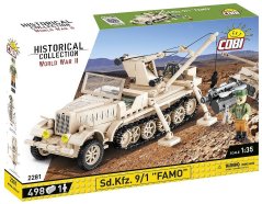 Sd.Kfz. 9/1 Famo WW II - Plastová stavebnice COBI