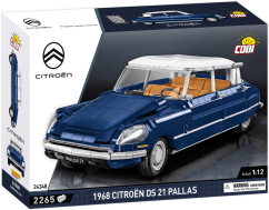 Citroën DS 21 Pallas 1968, 1:12 - Plastová stavebnice COBI