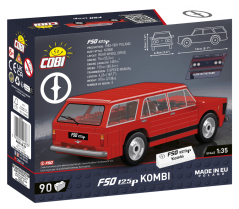 FSO 125p kombi - Plastová stavebnica COBI