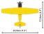 Cessna 172 Skyhawk - žlutá - Plastová stavebnice COBI