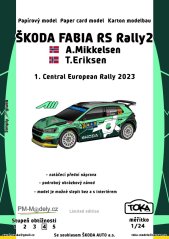 Škoda Fabia RS Rally2 - A. Mikkelsen