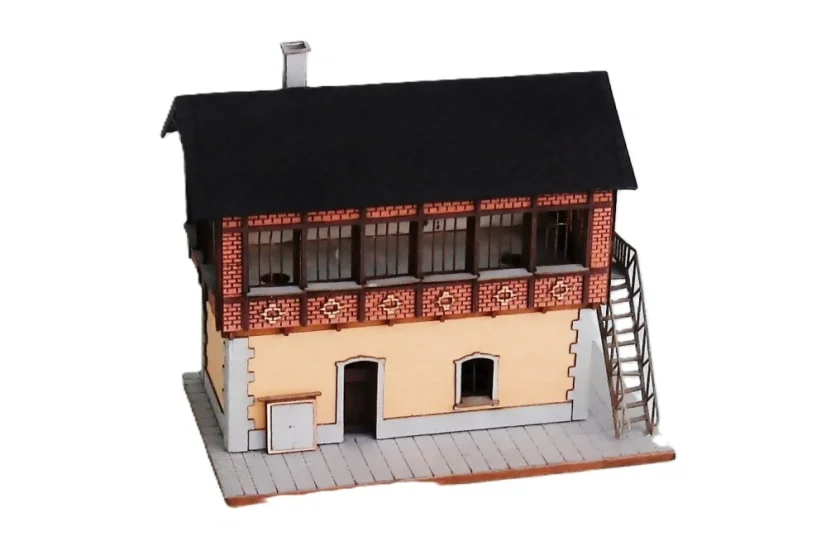 Hradlo Kerzers - Měřítko: 1:160