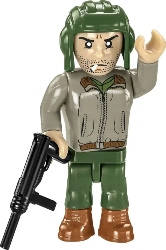 Sherman M4A1 WWII - Plastová stavebnice COBI