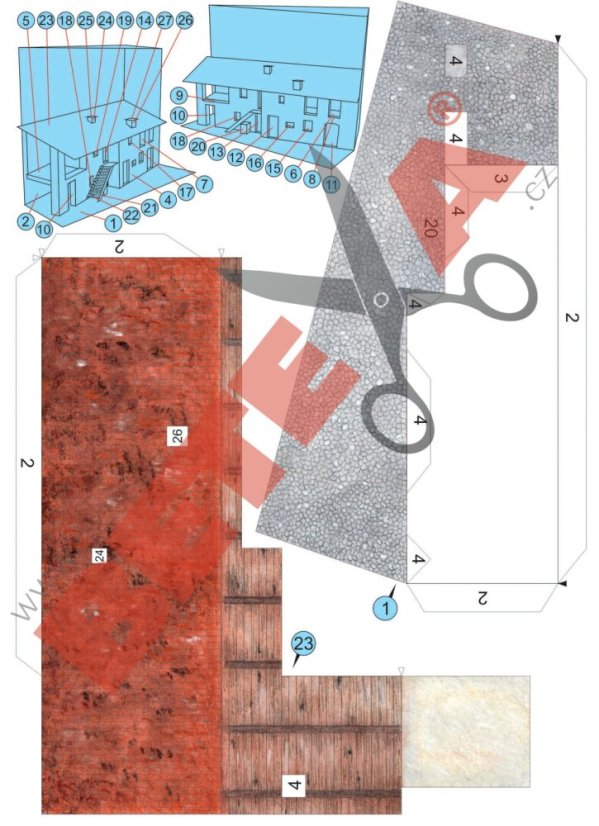 Rodný dům Dona Bosca - Becchi