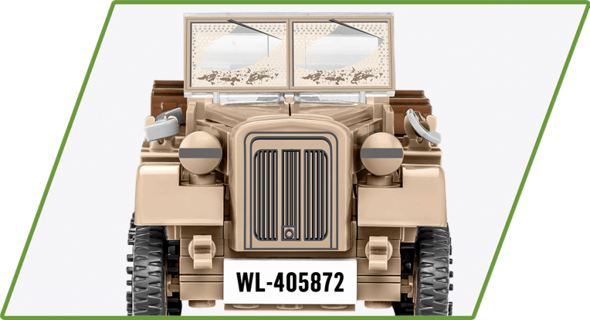 Sd.Kfz10 DEMAG D7 WWII - Plastová stavebnice COBI