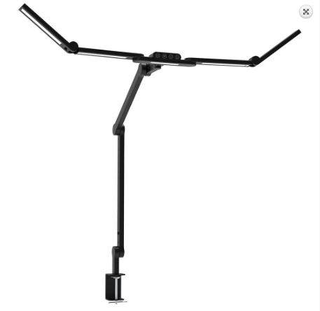 LED stolní pracovní lampa, 24 W, 3000 - 6500 K, stmívatelná