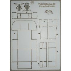 Porsche 936-80 - Laserové doplňky - kostra