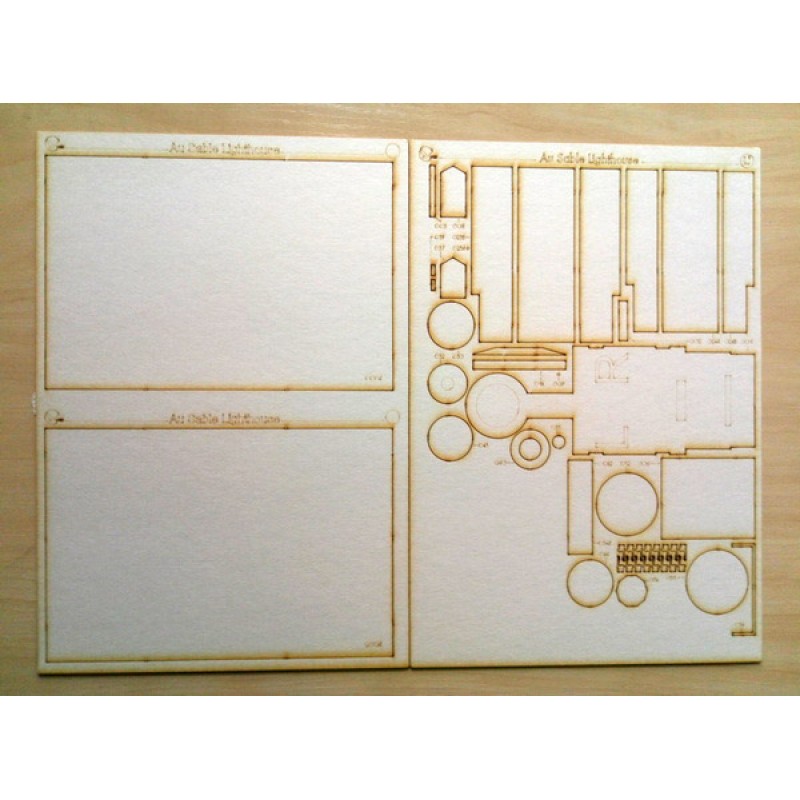 Lighthouse Au Sable - Laser accessories - skeleton