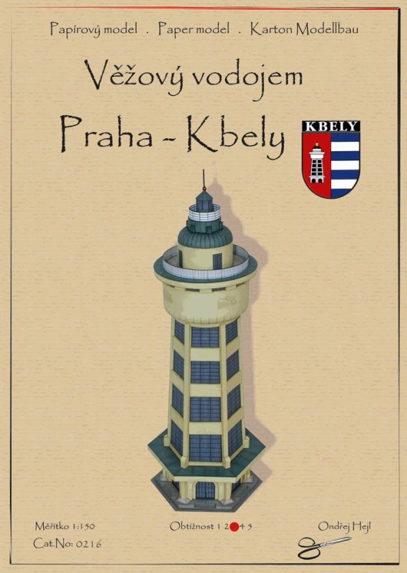Věžový vodojem Praha - Kbely