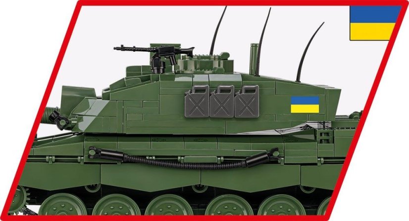 Britský tank Challenger 2 - Plastová stavebnice COBI