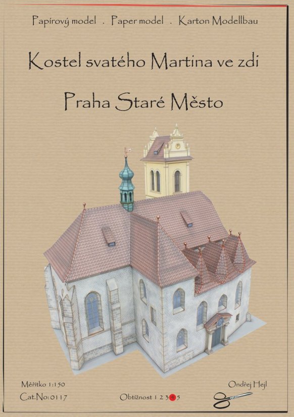 Kostel sv. Martina ve zdi Praha Staré město