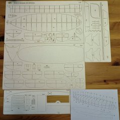 Boat Groza - Laser accessories - skeleton, detail parts