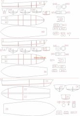 Motorové člny poľského námorníctva - Laserové doplnky - kostra