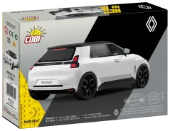 Renault 5 e-tech - biela - Plastová stavebnica COBI