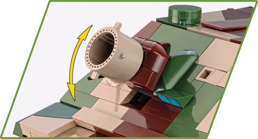 38 cm Sturmmörser Sturmtiger - Plastová stavebnica COBI