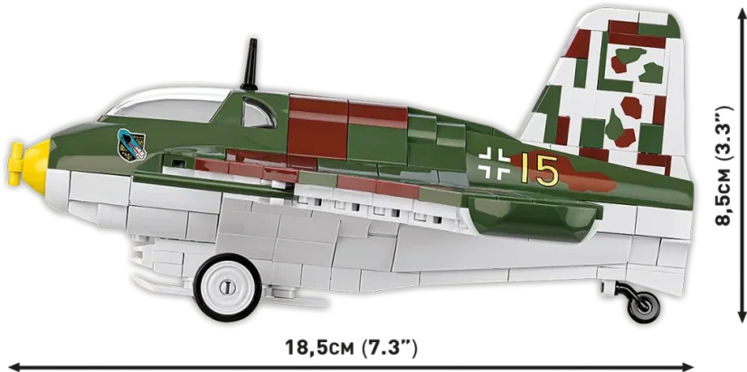 Messerschmitt Me 163B Komet WWII - Plastová stavebnice COBI