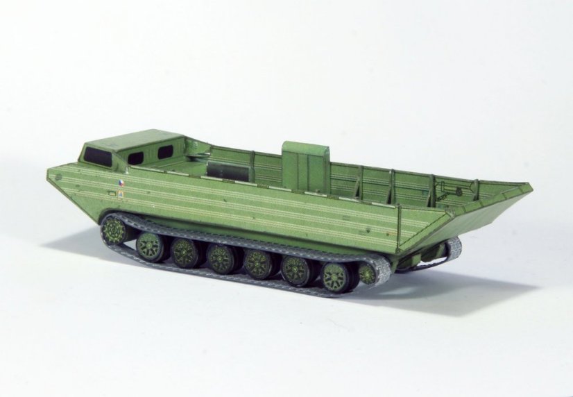 Obojživelný pásový transportér PTS-10