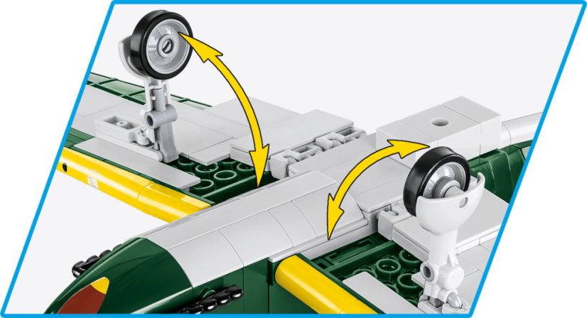 Kawasaki KI-61 I HIEN (Tony) WWII -  - Plastová stavebnice COBI