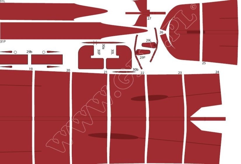 ORP WARSZAWA 1:100