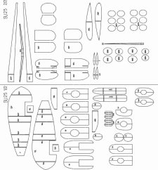 Suchoi Su-25 - Laserové doplňky - kostra